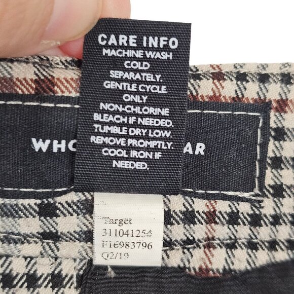 Womens Punk Casual Office Business Corpcore Fall Preppy Black/White Red Plaid 6 - Picture 5 of 13